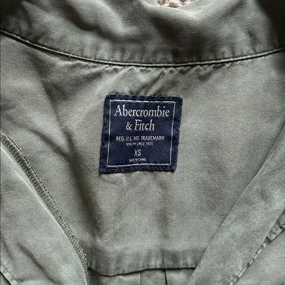 Abercrombie & Fitch Olive Green Romper - Picture 2 of 4